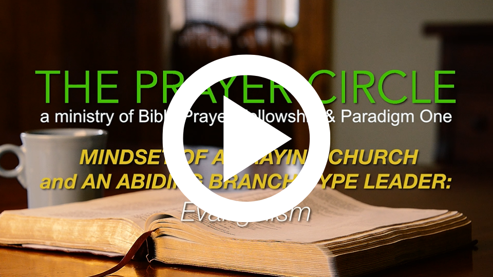 paradigm one - evangelism - witnessing - great commission